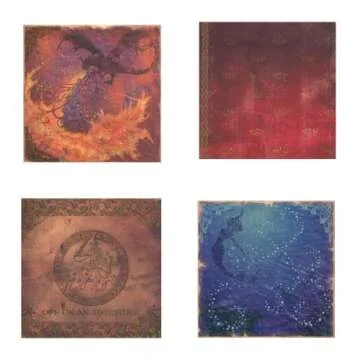 DCWV 12x12 Once Upon A Time Paper Stack - Glitter & Card Stock