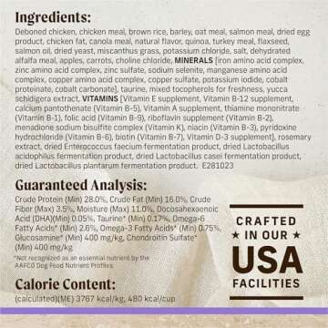 Merrick Healthy Grains Dry Dog Food for Puppies - 4 lb