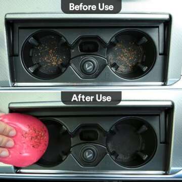 PULIDIKI Car Cleaning Gel - Easy Car Detailing | Pink