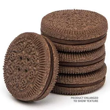 Kinnikinnick KinniTOOS Gluten Free Fudge Sandwich Cream Cookes, 8oz/220g (Pack of 6)