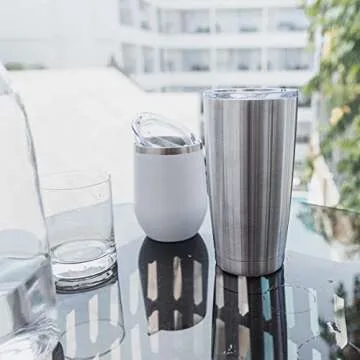 CIVAGO 20oz Tumbler with Lid and Straw for All Beverages