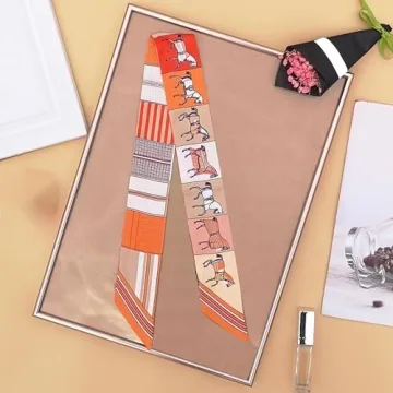 jeunecheval Purse Scarf for Women - Stylish Handbag Accessory