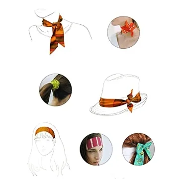 jeunecheval Purse Scarf for Women - Stylish Handbag Accessory