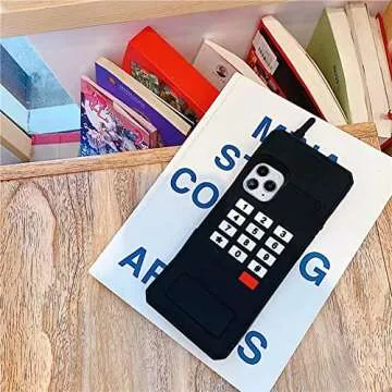 Cute Kawaii iPhone 14 Pro Max Case - YAKVOOK Retro Style