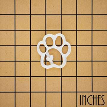 Cute Paw cookie cutter - Small, 1 piece - Bakerlogy