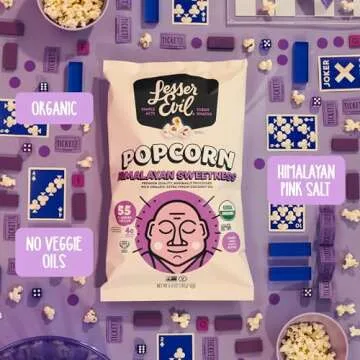 Lesserevil, Popcorn Bowl Sweet Organic, 7 Ounce
