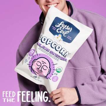 Lesserevil, Popcorn Bowl Sweet Organic, 7 Ounce