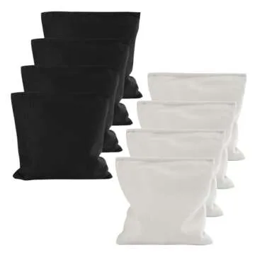 Premium Weather Resistant Cornhole Bean Bags Set of 8