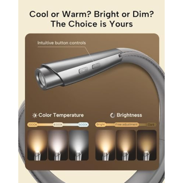 Enclize Neck Reading Light – Adjustable Brightness & Color