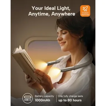 Enclize Neck Reading Light – Adjustable Brightness & Color