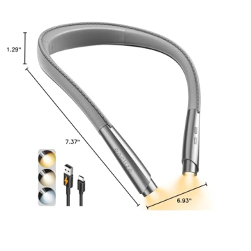 Enclize Neck Reading Light – Adjustable Brightness & Color