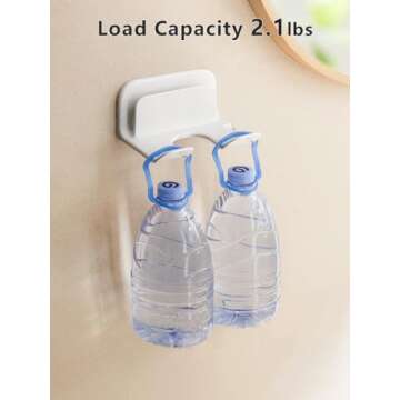 STORICANS Hair Dryer Holder - Wall Mount Organizer