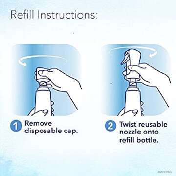 Febreze One Fabric and Air Freshener, Aerosol and Dye Free, Starter Kit