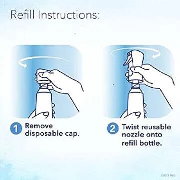 Febreze One Fabric and Air Freshener, Aerosol and Dye Free, Starter Kit