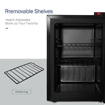 Mini Freezer with Display Glass Door – Compact & Versatile