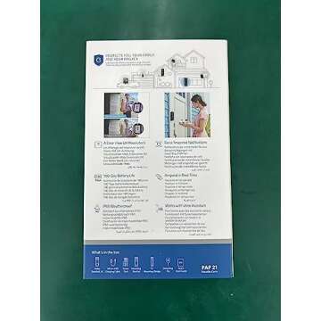 eufy Security, Wireless Video Doorbell S220 Add-on with 2K Resolution Video, Easy Self-Installation, Enhanced Home Security, Cost-Effective, Compatible with HomeBase 1, 2, 3, E