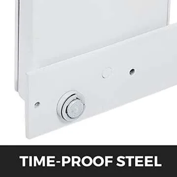 Happybuy Murphy Mounting Wall Springs Mechanism Heavy Duty Support Hardware DIY Kit for Queen Twin Size Bed (Horizontal), White