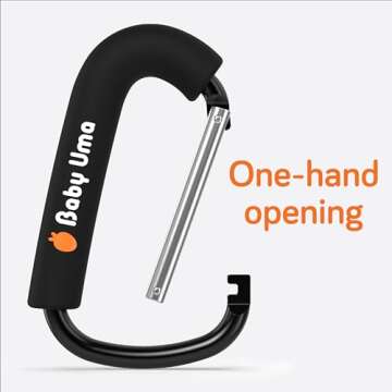Baby Uma XL Stroller Hooks - Secure & Convenient Hooks