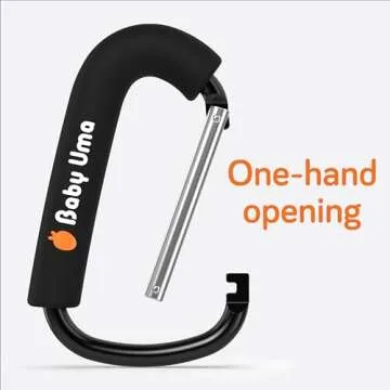 Baby Uma XL Stroller Hooks - Secure & Convenient Hooks
