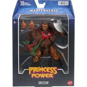 Grizzlor Masterverse 7-inch Articulated MOTU Action Figure
