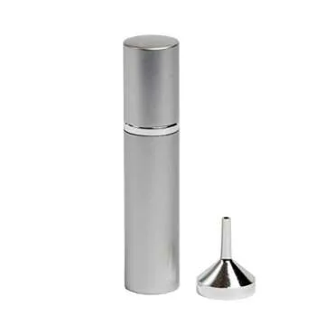 Oenophilia Martini Atomizer with Funnel - Aluminum Alcohol Spray Bottle, Atomizer Sprayer, Vermouth, Martini Mister, For Cocktails, Absinthe