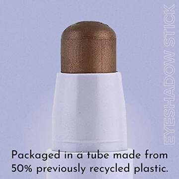 Clover Plush Pigment Cream Eyeshadow Stick | Creamy Texture, Long Lasting Eye Makeup, Less Smudge, S...