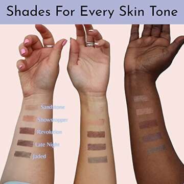 Clover Plush Pigment Cream Eyeshadow Stick - Shimmery & Vegan