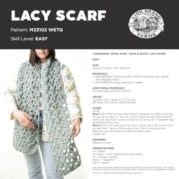 Lion Brand Wool-Ease Thick & Quick Yarn - Soft & Bulky