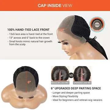 Glam21USA HD Lace Front Loose Wave Wig for Women