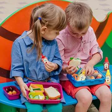 Xuyyicao 12 Pcs Mini Ketchup Bottles,25ml Condiment Squeeze Bottles,Plastic Sauce Container for Kids,Office,Bento Box,Picnic,Honey,Salad Dressing