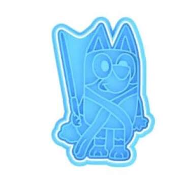 3D Printed Bluey & Bingo Halloween Cookie Cutters & Stamps