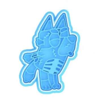 3D Printed Bluey & Bingo Halloween Cookie Cutters & Stamps