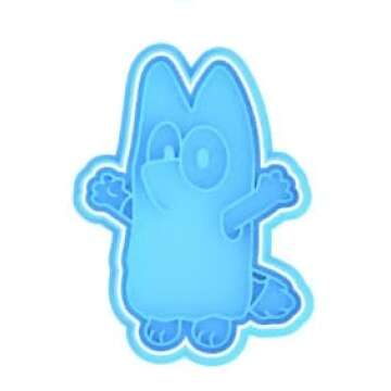 3D Printed Bluey & Bingo Halloween Cookie Cutters & Stamps