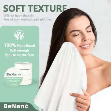 Benano Premium Compressed Towel Tablets for Travel and More