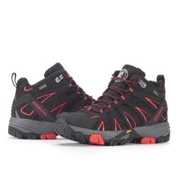 ROCKROOSTER Bedrock - Waterproof Hiking Boots for Men