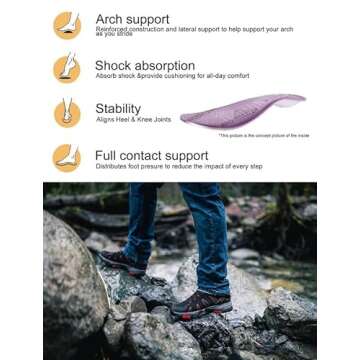 ROCKROOSTER Bedrock - Waterproof Hiking Boots for Men