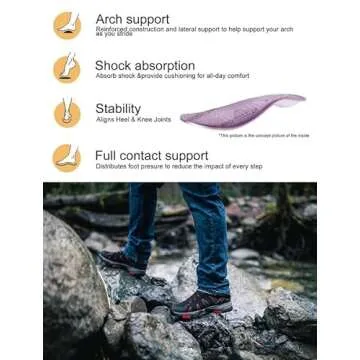 ROCKROOSTER Bedrock - Waterproof Hiking Boots for Men