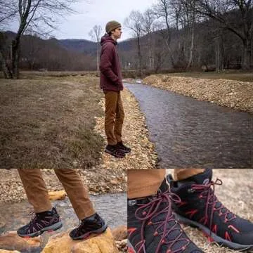 ROCKROOSTER Bedrock - Waterproof Hiking Boots for Men