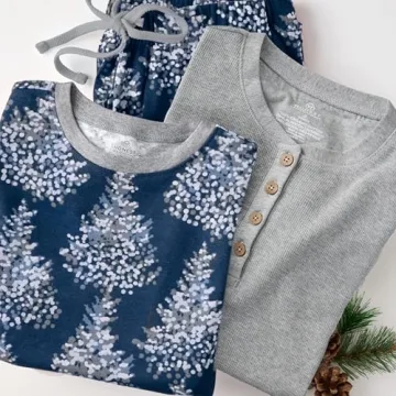 Family Matching Organic Pajamas - Holiday Comfort Set