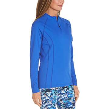 Coolibar UPF 50+ Women's Freestyle Long Sleeve Rash Guard - Sun Protective