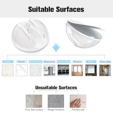 Znben 12 Pack Cable Clips for Effective Cord Management