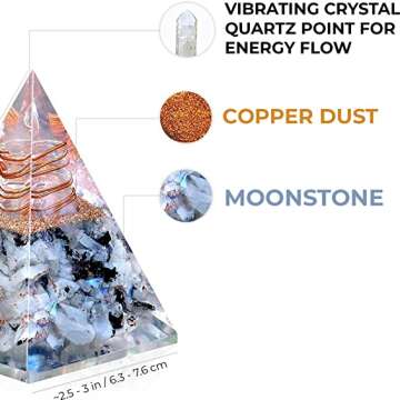 Powerful Orgonite Pyramid for Positive Energy