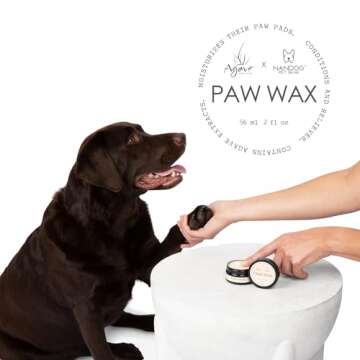 NANDOG Organic Paw Balm Wax for Hydration & Care
