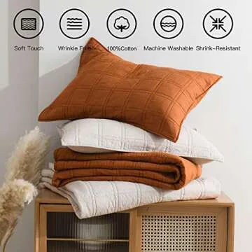 Comfortable & Stylish HORIMOTE HOME Cotton Quilt Set