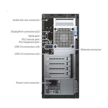 Dell OptiPlex 7040 Tower PC, i7, 32GB RAM, 512GB SSD