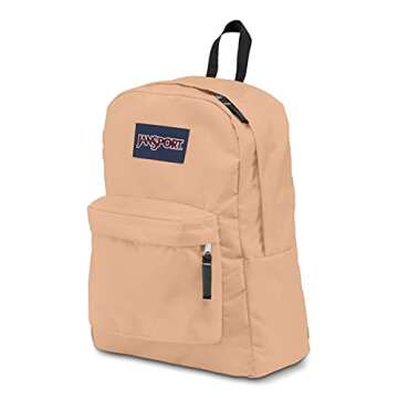 JanSport SuperBreak One Backpack, Salmon - Durable, Lightweight Bag with 1 Main Compartment, Front U...