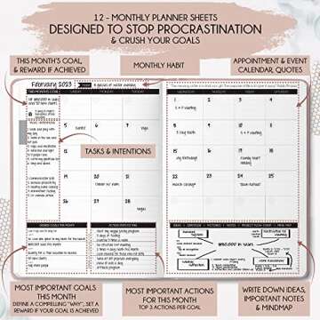 Life and Goal Planner for Productivity and Happiness