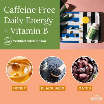 Noor Vitamins Energy+ Multivitamin for Dynamic Energy and Immunity