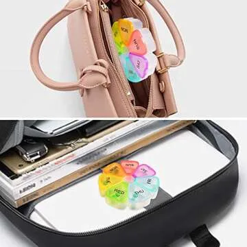 Pill Organizer, Weekly Pill Organizer, Pill Box, Medicine Organizer, Pill Case, Pill Container, Pill Box 7 Day, Pill Holder, Travel Pill Case