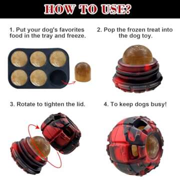 Yipetor Dog Toy: Frozen Treats and Interactive Fun